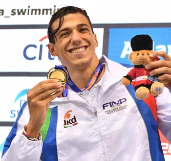 Simone Barlaam oro e WR